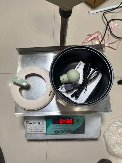 1.8 L Multifunctional Electric Non-Stick Pot With Transparent Lid